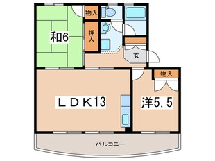 ベルヴェデーレの物件間取画像